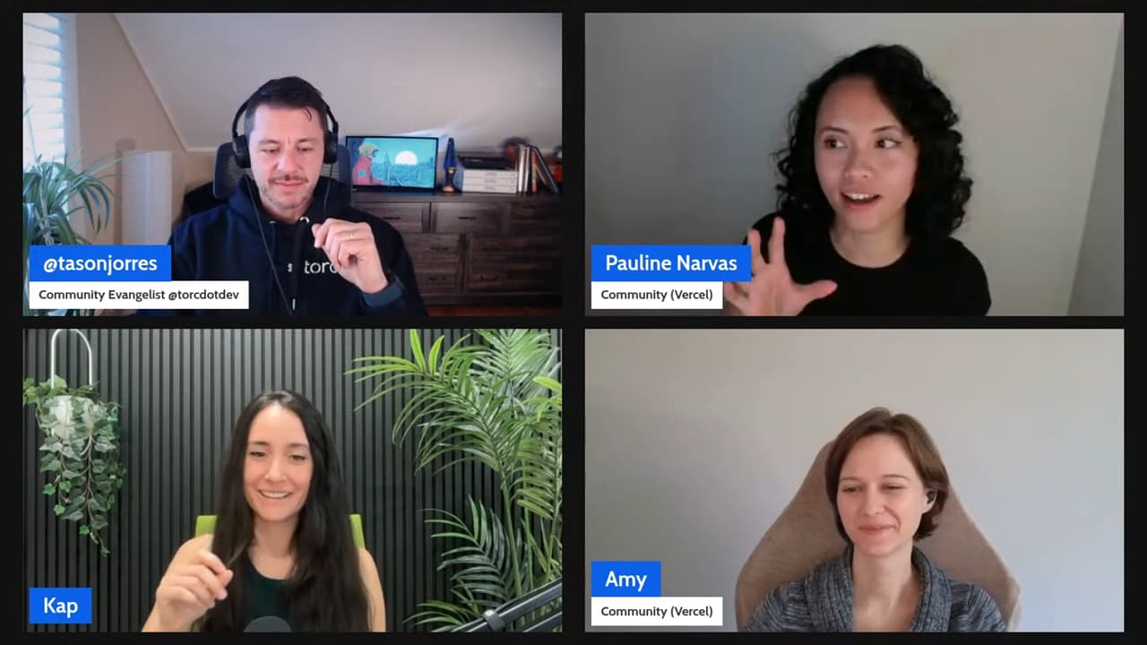 Thumbnail for Torc and Vercel Community Building 101